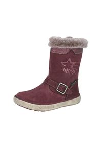 Winterstiefel Lico "Winterstiefel Reena", M&auml;dchen, Gr. 31, rot, Veloursleder, Schuhe Winterstiefel