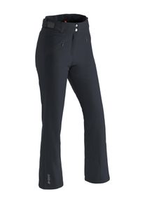 Skihose Maier Sports "Allissia slim 2.1", Damen, Gr. 24, Kurzgr&ouml;&szlig;en, schwarz, 100% Polyester, Hosen Skihose, Damen Schneehose, wind- und wasserdicht, 2 RV-Taschen, Slim Fit