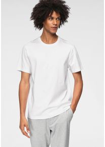 T-Shirt OTTO products "&raquo;GOTS zertifiziert &ndash; aus Bio-Baumwolle&laquo;", Herren, Gr. 3XL (64/66), wei&szlig;, Single Jersey, Obermaterial: 100% Baumwolle, unifarben, Basic, normal, Rundhals, Shirts T-Shirt, Kurzarm, Basic, aus Single Jersey, aus 100% Baumwolle