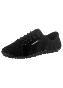 Barfu&szlig;schuh Leguano "AKTIV", Damen, Gr. 46, schwarz, Textil, Schuhe Barfu&szlig;schuh, Freizeitschuh, Halbschuh, Schn&uuml;rschuh mit ergonomischer Formgebung