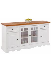 Sideboard OTTO HOME "Melissa", gelb (wei&szlig;, honigfarben), B:169cm H:85cm T:45cm, Sideboards, Sideboard, Kommode, Breite 169 cm