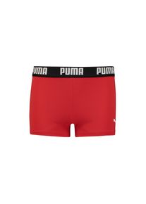 Badehose Puma "Puma SWIM BOYS LOGO TRUNKS", Jungen, Gr. 116, N-Gr, rot, Obermaterial: 80% Polyamid, 20% Elasthan, Badehosen Badehose, mit elastischem Bund, f&uuml;r Boys, Logoschriftzug, Topseller