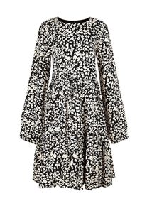 Sommerkleid happy girls "dress", M&auml;dchen, Gr. 164, EURO-Gr&ouml;&szlig;en, schwarz, Stoff, 100% Viskose, normal, Kleider Sommerkleid