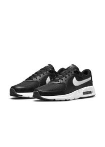 Sneaker Nike Sportswear "AIR MAX SC", Herren, Gr. 41, schwarz-wei&szlig; (schwarz, wei&szlig;, schwarz), Leder, Textil, kontrastfarbene Details, unifarben, Schuhe Sneaker