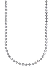 Edelstahlkette Firetti "Schmuck Geschenk in Kugelkettengliederung, 3,0 mm breit" Gr. 50, silber (edelstahlfarben), Halsketten, Damen, 50, Edelstahl, B: 3mm, Edelstahlkette, Made in Germany, B:3mm