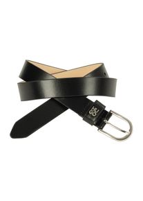 Lederg&uuml;rtel Hugo "Zoey_HU-GO_Sz25", Damen, Gr. 90, schwarz (schwarz 001), Leder, unifarben, G&uuml;rtel Lederg&uuml;rtel, mit Hugo Schriftzug