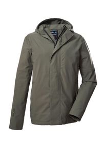 G.I.G.A. by Killtec Funktionsjacke "GS 147 MN JCKT", Herren, Gr. L, gr&uuml;n (olivgr&uuml;n), Obermaterial: 100% Polyester.Futter: 100% Polyester, G.I.G.A. DX BY KILLTEC, Jacken Funktionsjacke, Wasser- und winddicht, urbaner Look, atmungsaktiv