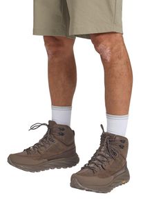 Hikingschuh Jack Wolfskin "TERRAQUEST TEXAPORE MID M", Herren, Gr. UK12-EU47, Normalschaft, braun (bear), Obermaterial: Leder. Obermaterial 2: Textilmaterial. Futter: 100% Polyester, Schuhe Hikingschuh