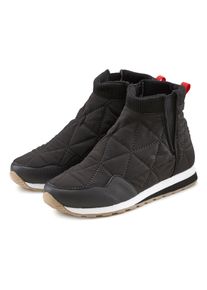 Winterstiefelette Vivance, Damen, Gr. 43, schwarz, Obermaterial: 50% Lederimitat, 50% Nylon. Decksohle: 100% Textilmaterial. Futter: 100% Textilmaterial. Laufsohle: 100% Synthetik, unifarben, Schuhe Winterstiefelette, in modischer Stepp-Optik, Ankle Stiefeletten, Outdoor Boots, Sneaker