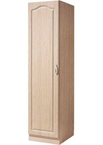 Wiho-K&uuml;chen Seitenschrank WIHO K&Uuml;CHEN "Linz", braun (front: landhaus eiche, korpus: sonoma eiche), B:50cm H:200cm T:60cm, Schr&auml;nke, Seitenschrank, 50 cm breit