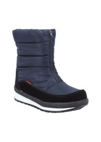 Outdoorwinterstiefel CMP "RAE "GRIP ON ICE", Jungen, Gr. 31, blau (schwarz, blau), Leder, Textil, Schuhe Outdoorwinterstiefel, Winterboots, Snowboots, Winterschuhe, gef&uuml;ttert & wasserdicht
