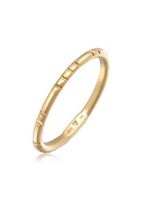 Silberring Elli "Ring Stapelring Stacking Bandring 925 Silber vergoldet" Gr. 56, gold, Fingerringe, Damen, 56, Silber 925 (Sterlingsilber), Silberring