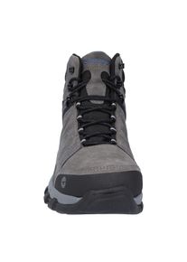 Wanderschuh Hi-Tec "Hi-Tec Stiefel V-Lite Explorer Wp", Herren, Gr. 44, Normalschaft, holzkohle, grau, dunkelblau, 70% Leder + 20% Textil + 10% Synthetik 100% Textil Innensohle: 90% EVA/10% Textil Laufsohle: 100% Synthetik, Schuhe Wanderschuh