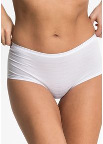 Panty Speidel "Cotton&More", Herren, Gr. 38, wei&szlig;, Single Jersey, Obermaterial: 56% Baumwolle, 34% Polyamid, 10% Elasthan, Unterhosen Panty, bequem, basic, ohne Seitenn&auml;hte, Baumwollmix