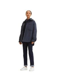 Gerade Jeans Tom Tailor "Alexa Straight", Damen, Gr. 34, L&auml;nge 34, blau (rinsed blau denim), Denim/Jeans, Obermaterial: 69% Baumwolle, 20% Polyester, 9% Viskose, 2% sonstige Fasern, bequem lang, Jeans Gerade Jeans, mit Kontrastn&auml;hten
