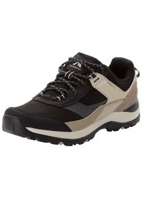 Wanderschuh McKINLEY "Kona VI AQX M", Herren, Gr. 47, schwarz (schwarz night, braun li), Synthetik, Schuhe Wanderschuh, wasserdicht