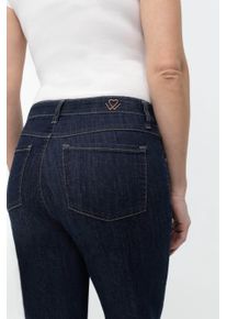 5-Pocket-Jeans WONDERJEANS "Relaxed Straight", Damen, Gr. 46, L&auml;nge 30, blau rinse, Denim/Jeans, Obermaterial: 87% Baumwolle, 10% Polyester, 3% Elasthan, straight fit, Jeans 5-Pocket-Jeans, Cool, modern und vielseitig zu stylen