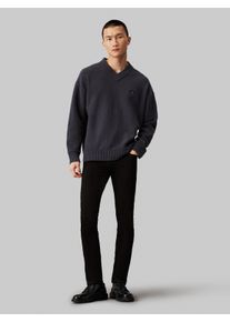 Skinny-fit-Jeans Calvin Klein Jeans "SKINNY", Herren, Gr. 38, L&auml;nge 34, schwarz (denim schwarz1), Denim/Jeans, Obermaterial: 78% Baumwolle, 18% Polyester, 4% Elasthan, unifarben, skinny fit, Jeans Skinny-fit-Jeans, im 5-Pocket-Style