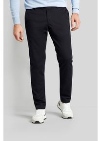 Stoffhose Bugatti "Modern Fit", Herren, Gr. 36, L&auml;nge 34, blau (marine), 89% Baumwolle, 7% Elastomultiester, 4% Elasthan, normal, Hosen Stoffhose, Basic Essential