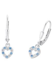 Paar Ohrh&auml;nger Prinzessin Lillifee "2036433", silber (silberfarben, mehrfarbig, mehrfarbig), Ohrringe, M&auml;dchen, Silber 925 (Sterlingsilber), Paar Ohrh&auml;nger, mit Zirkonia (synth.)