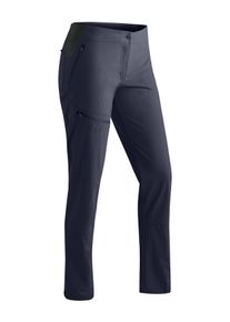 Outdoorhose Maier Sports "Inara slim Vario", Damen, Gr. 21, Kurzgr&ouml;&szlig;en, dunkelblau, 90% Polyamid, 10% Elasthan, Hosen Outdoorhose, Damen Wanderhose, Funktionshose mit Variobund und 4 Taschen, Slim Fit