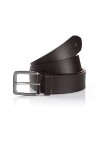 Lederg&uuml;rtel Tom Tailor "TTSCOTT", Damen, Gr. 110, braun, Rindsleder, G&uuml;rtel Lederg&uuml;rtel, 3,5 cm breit, Herreng&uuml;rtel, Jeans und Casual, bis Gr. 120