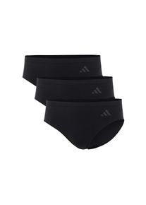 Hipster adidas Sportswear "Sport Active Seamless - Packaged Panties", Damen, Gr. S, 000, schwarz, Single Jersey, Obermaterial: 87% Polyamid, 13% Elasthan, eng, Unterhosen Hipster, mit Logodruck, basic, bequem, weich, elastisch, nahtlos