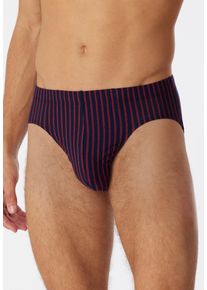 Minislip Schiesser "95/5 Essentials", Herren, Gr. 6, rot (500, rot), Single Jersey, Obermaterial: 95% Baumwolle, 5% Elasthan, k&ouml;rpernah, Unterhosen Minislip, ohne Eingriff, weich, Baumwollmischung