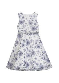 Partykleid DANAMADE "DANAMADE Dresses DMEVA", M&auml;dchen, Gr. 140, EURO, grau, Oberstoff: 90% Polyester 10% Baumwolle / Futter: 100% Polyester, Kleider Partykleid