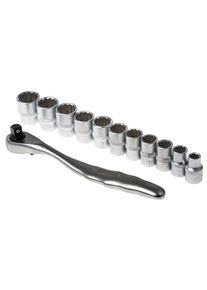 realspace Pro RS PRO Sp&auml;rrnyckelsats, 3/8", 12st. - 6685783