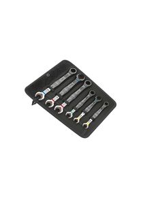 Wera Spanner Set, Kombination, sp&auml;rrnyckel / Dubbel &ouml;ppen &auml;nde, 6st. - 05020022001