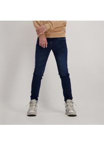 5-Pocket-Jeans Cars Jeans "Jenas Burgo", Jungen, Gr. 5 (110), N-Gr, blau (schwarz used), Denim/Jeans, Obermaterial: 99% Baumwolle, 1% Elasthan, Abriebeffekte, slim fit normal, Jeans 5-Pocket-Jeans