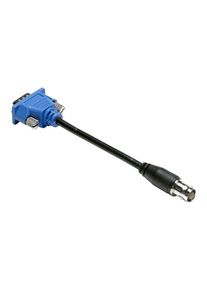 Pico Technology Adapter f&ouml;r PicoScope-oscilloskop, DB9-kontakt - BNC-kontakt Svart / Bl&aring; - D9-BNC ADAPTOR