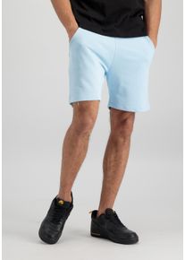 Sweatshorts Alpha Industries "Organics Jogger Short", Herren, Gr. 3XL, Normalgr&ouml;&szlig;en, blau (organic sky blau), Obermaterial: 100% Baumwolle, Hosen Sweatshorts