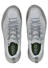 Wanderschuh Jack Wolfskin "CYROX TEXAPORE LOW M", Herren, Gr. UK 7,5 - EU 41, Normalschaft, braun (pebble), Main Material Second Material 100% Polyurethane Lining Sole 100% Rubber/ EVA, Schuhe Wanderschuh