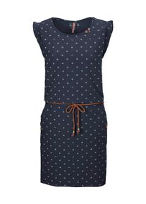 G.I.G.A. by Killtec Sommerkleid "GS 42 WMN DRSS", Damen, Gr. 36, Normalgr&ouml;&szlig;en, blau (navy), Oberstoff: 95% Baumwolle, 5% Elasthan, G.I.G.A. DX BY KILLTEC, Kleider Sommerkleid, Sommerkleid, bequemes Material, All Over-Print, geflochtener G&uuml;rtel