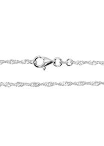 Silberkette OSTSEE-SCHMUCK "OSTSEE-SCHMUCK Kette Singapur 1,8 mm Kette Singapur 1,8 mm" Gr. 45, silber (wei&szlig;, neutral), Halsketten, Damen, 45cm, Silber 925 (Sterlingsilber), L: 42, Silberkette
