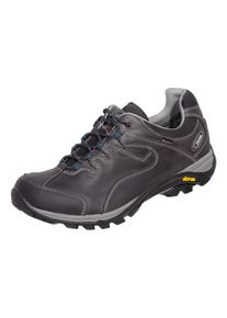 Wanderschuh Meindl "Meindl Caracas GORE-TEX", Herren, Gr. 45, Normalschaft, grau, Nubukleder, Schuhe Wanderschuh, Vibram Sohle,Comfort fit mehr Platz im Vorfu&szlig;bereich,Wasserdicht