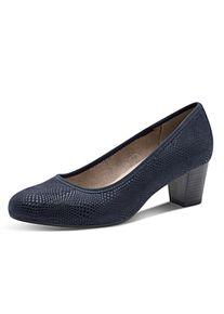Pumps Jana, Damen, Gr. 42, blau (nachtblau), Textil, Schuhe Pumps
