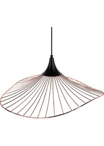 Beliani, Pendelleuchte, H&auml;ngeleuchte kupfer Kegelform MAZARO