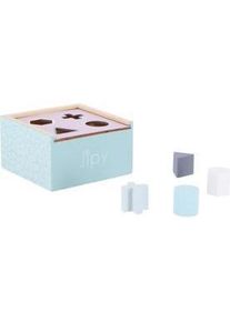 Jipy Formen-Steck-Spiel Holz Uni Farbe