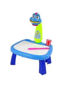 Lean Toys Projektor zum Erlernen des Zeichnens von Dinosauriern, Projektortisch