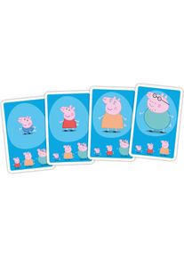 Selecta Spielzeug Peppa Pig Quartett (Deutsch, Franz&ouml;sisch, Niederl&auml;ndisch)