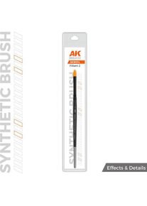 AK Interactive, Pinsel, Ak Synthetic Brush - Filbert 2