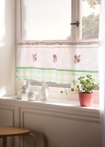 bonprix Figurine deco ouă și iepurași cu flori (set/ 3 piese), alb, onesize