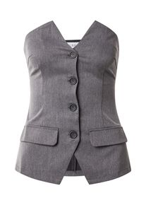 MYLAVIE by Sarah Harrison, Damer, Overdel, Gr&aring;, St&oslash;rrelse XXL