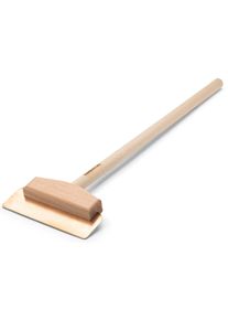 Manufactum Eiskratzer Bronzeklinge Buchenholzgriff