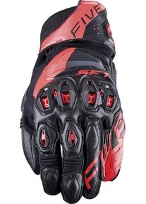 Five SF1 Evo, gants , couleur: Noir/Rouge , taille: M
