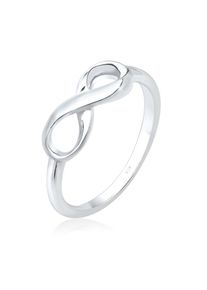 Elli Silberring &raquo;Ring Basic Infinity Unendlichkeit Zeichen 925 Silber&laquo; silberfarben, Gr&ouml;&szlig;e 52