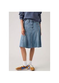 Levi's Levi's Jeansrock &raquo;GODET KNEE LENGTH SKIRT&laquo; Midirock mit Falten